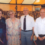 george mitchell with his wife ione, sister-in-law nelda and little brother wayman